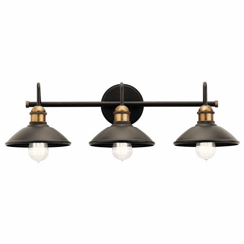 Kichler Lighting Clyde 3 - Light Vanity in  Olde Bronze