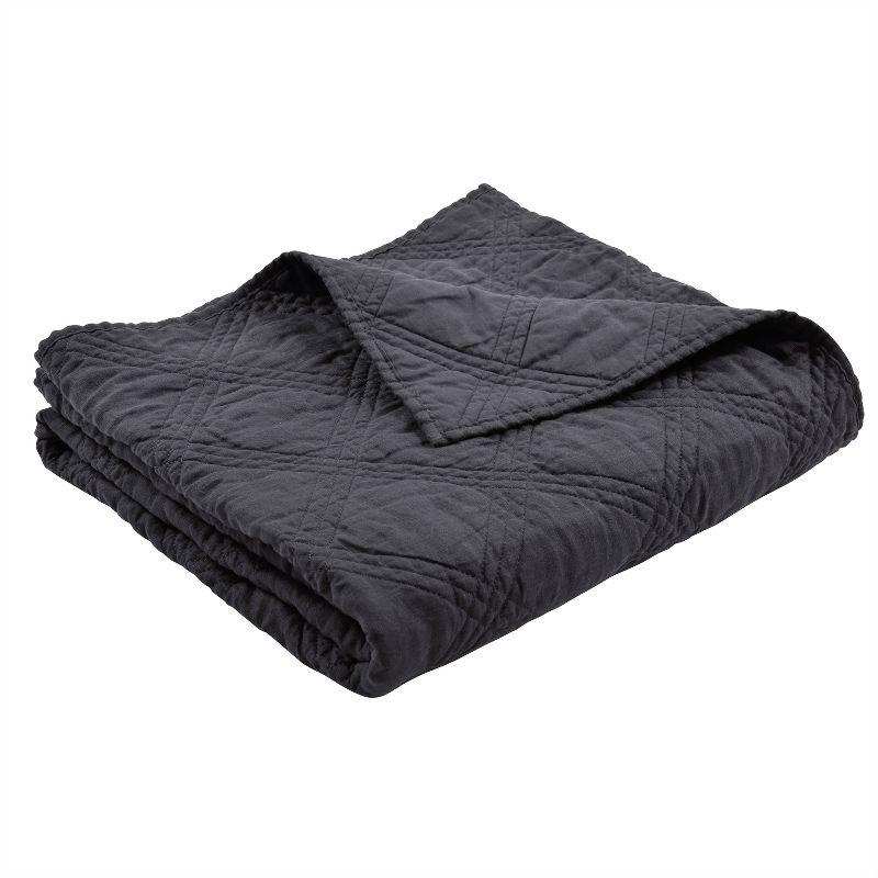 Levtex home Washed Linen Quilted Throw