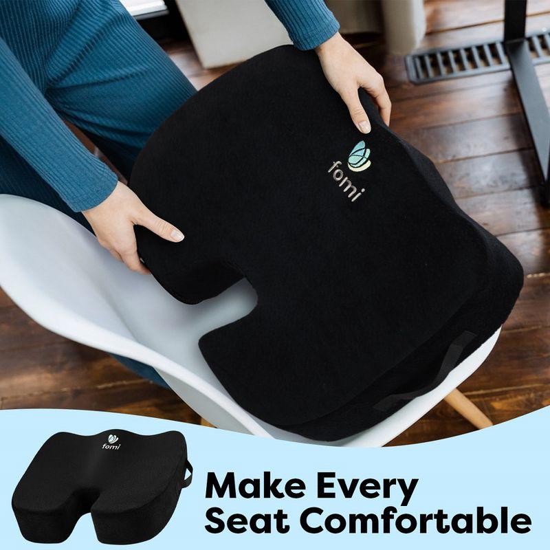 FOMI Coccyx Extra Thick Seat Cushion | 18" x 16" x 3.5"