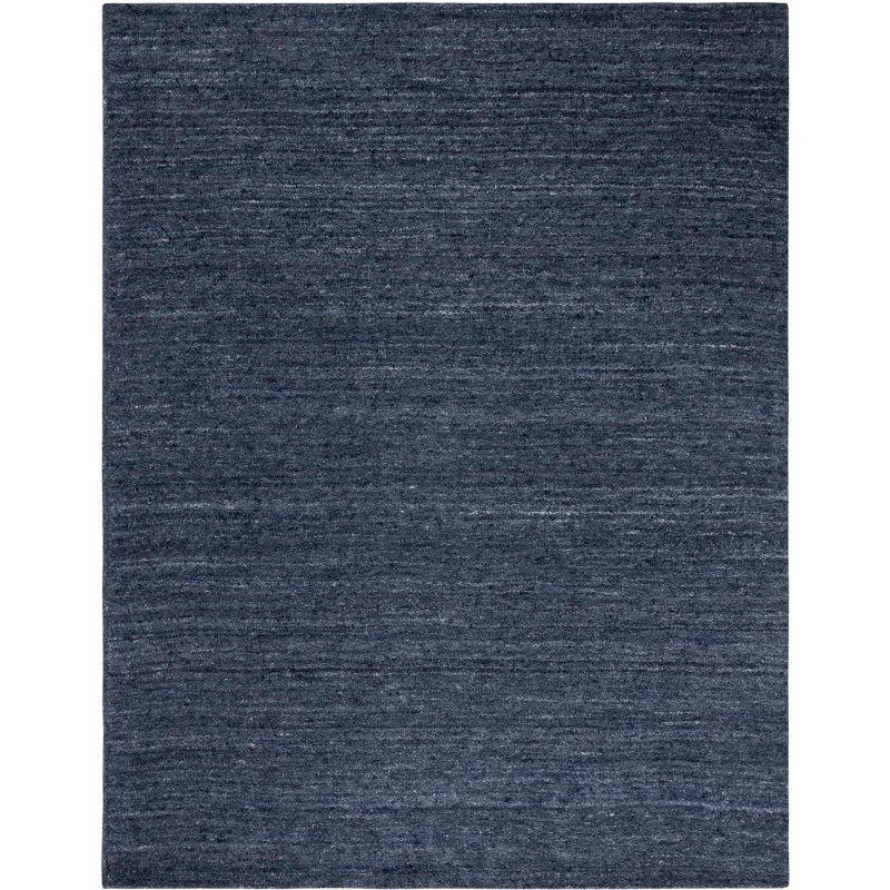 Himalaya HIM413 Handmade Area Rug - 6'x9' - Black/Grey - Safavieh