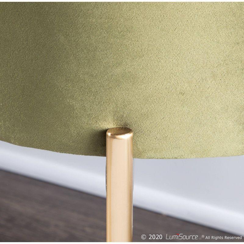 Velvet Upholstered Storage Bench