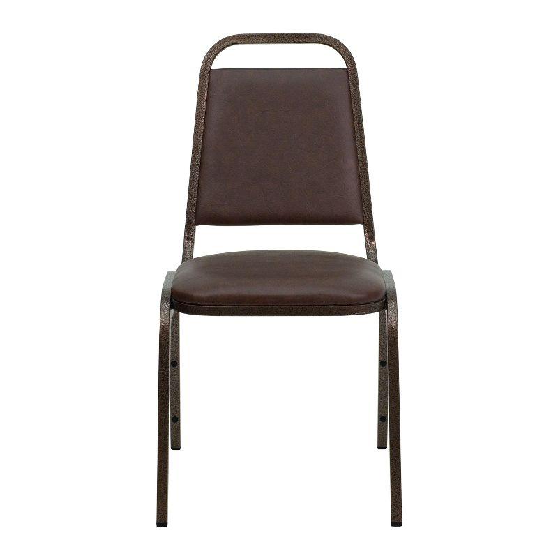 Amaya Trapezoidal Back Stacking Banquet Chair with 1.5" Thick Seat