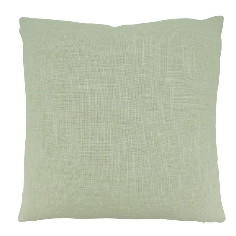 Saro Roslyn Collection Geometric Cotton Throw Pillow