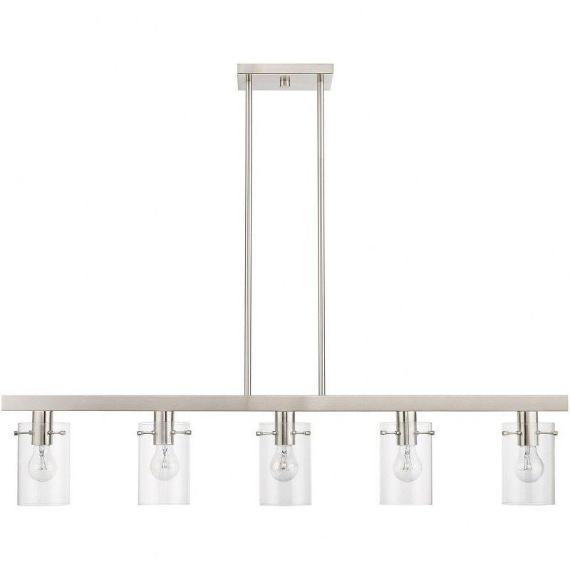 Livex Lighting Munich 5 - Light Chandelier in  Brushed Nickel