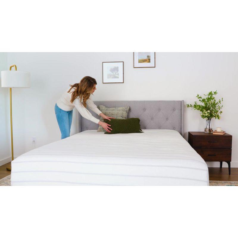 Isabella Upholstered Wingback Diamond Tufted Platform Bed - Brookside Home