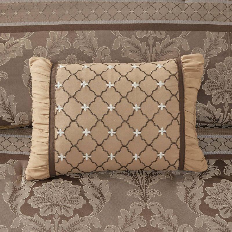 Madison Park Bellagio 7 Piece Jacquard Comforter Set