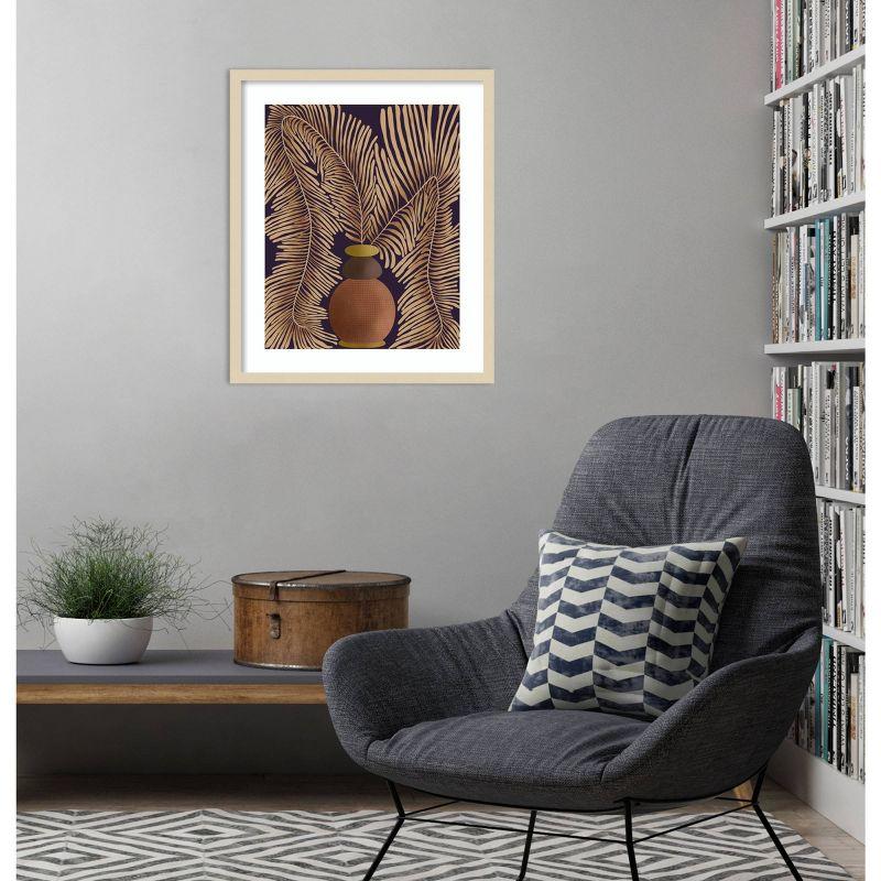 Amanti Art Leaf Concept I by Regina Morre Wood Framed Wall Art Print