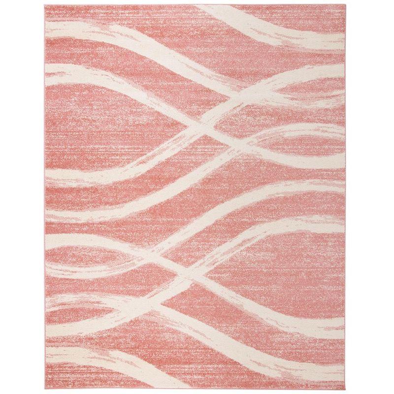 Adirondack ADR125 Machine Made Indoor Area Rug - Rose/Cream - 8'x10' - Safavieh