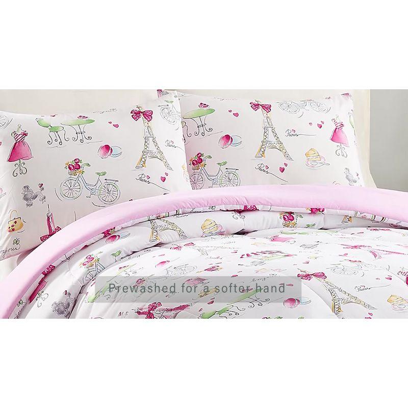 Pretty in Paris Reversible Comforter Set