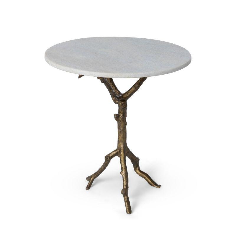 Granite Top End Table