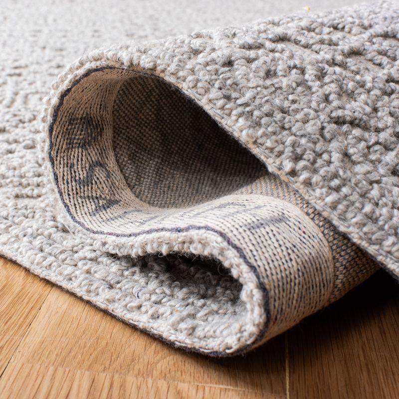 Trace TRC255 Hand Tufted Area Rug - Grey/Grey - 6'x6' - Safavieh.