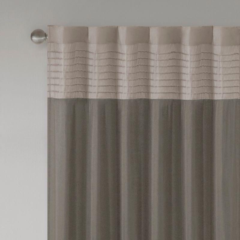 Amherst Polyoni Pintuck Curtain Panel