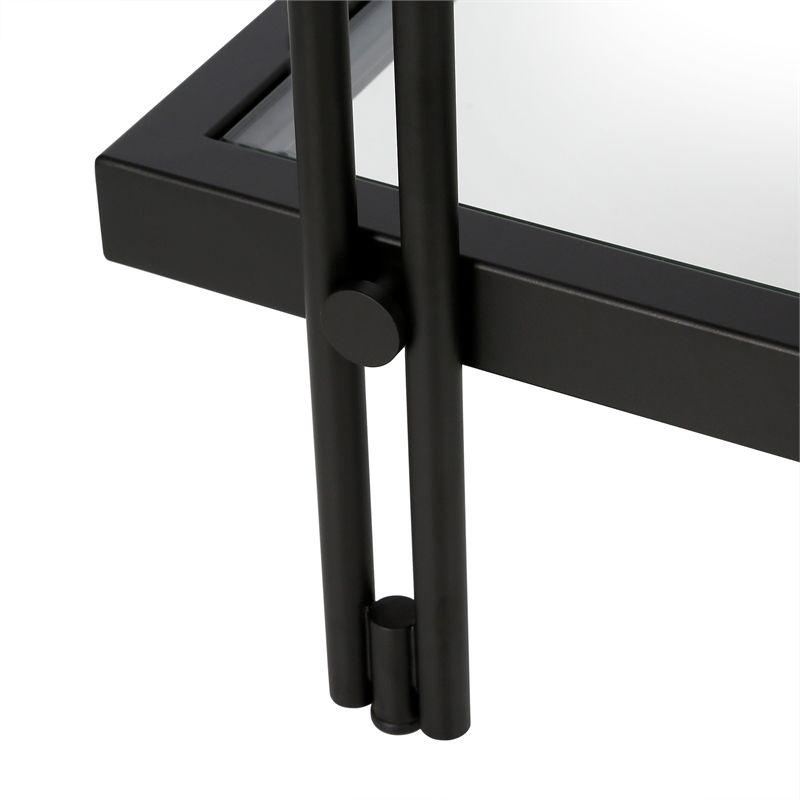 Metal Side Table in Black - Henn&Hart