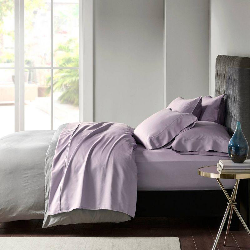 800 Thread Count Cotton Blend Sateen Sheet Set