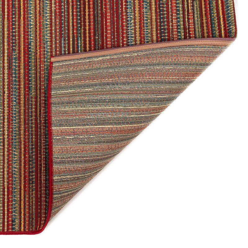 Liora Manne Marina Stripes Indoor/Outdoor Rug Saffron 3'3" x 4'11"