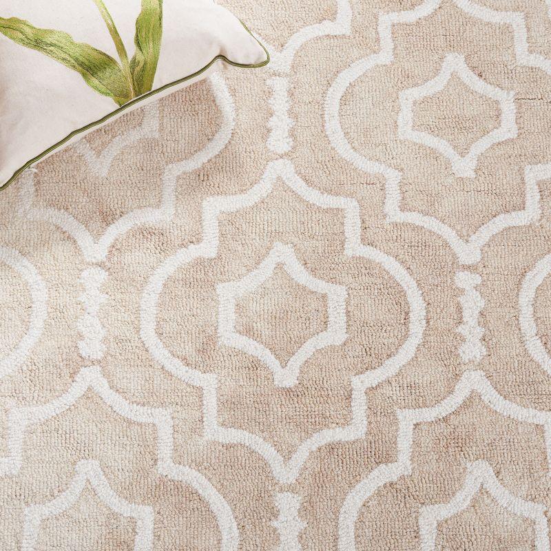 Dip Dye DDY538 Hand Tufted Indoor Accent Rug - Beige/Ivory - 2'x3' - Safavieh