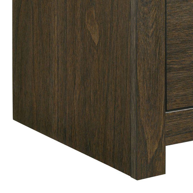 Hendrix 5 Drawer Chest Walnut - Picket House Furnishings