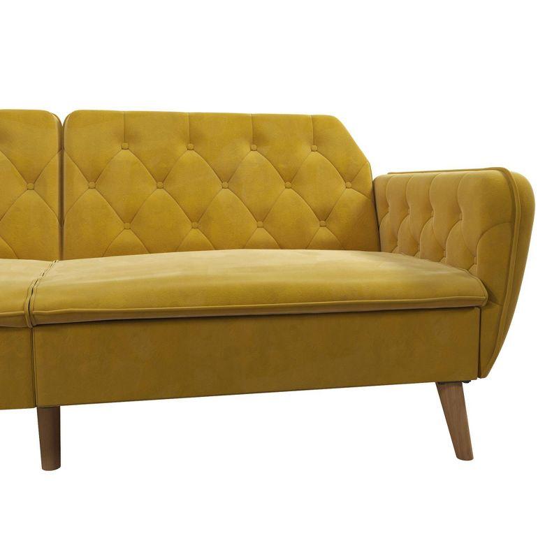 Tallulah Memory Foam Futon and Sofa Bed - Novogratz