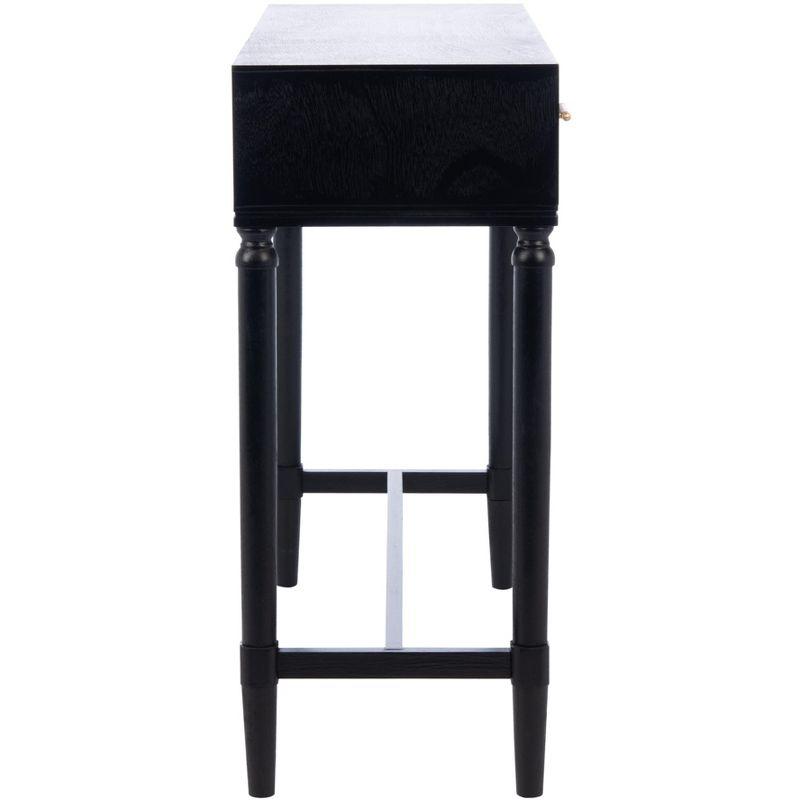 Estella 2 Drawer Console Table - CNS5731B - Black - Safavieh