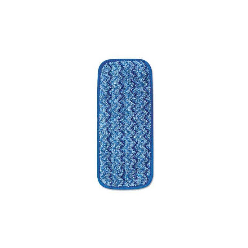 Blue Microfiber Wall and Stair Wet Mop Pad