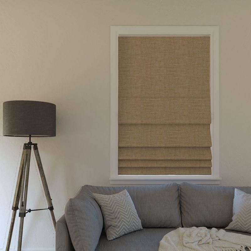 Sun Zero Thermal 100% Blackout Cordless Roman Shade