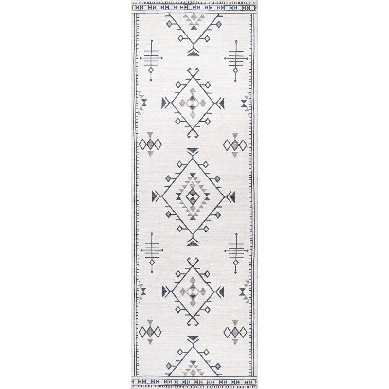 Nuloom Evalyn Southwestern Machine Washable Indoor Area Rug