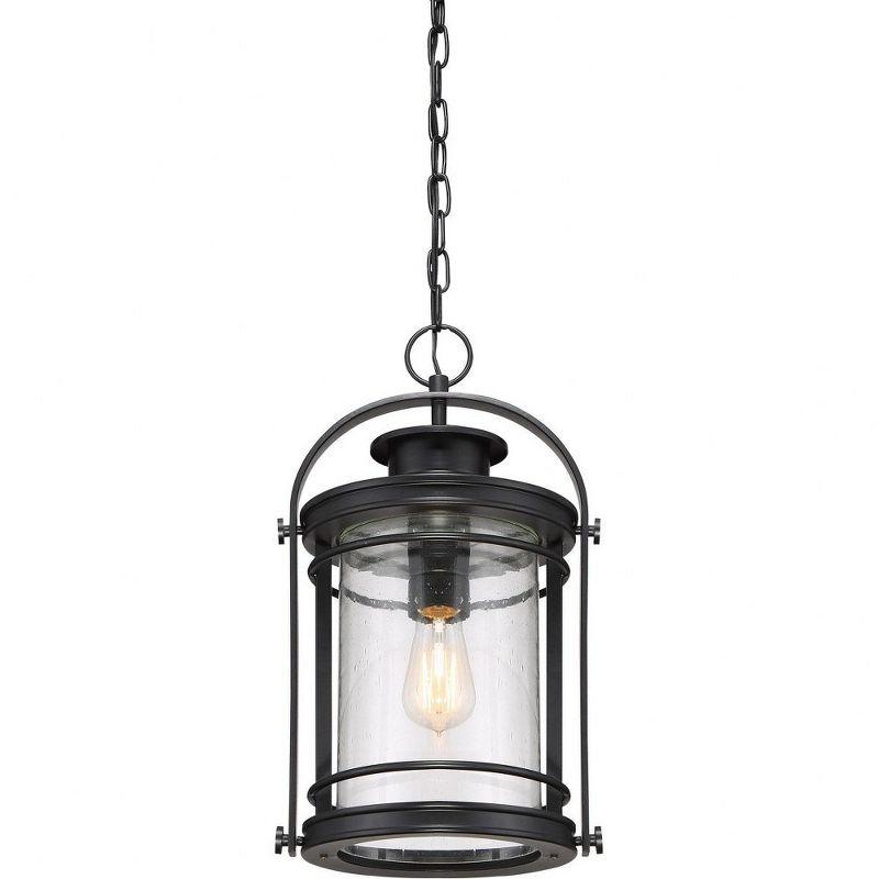 Quoizel Lighting Booker 1 - Light Pendant in  Mystic Black