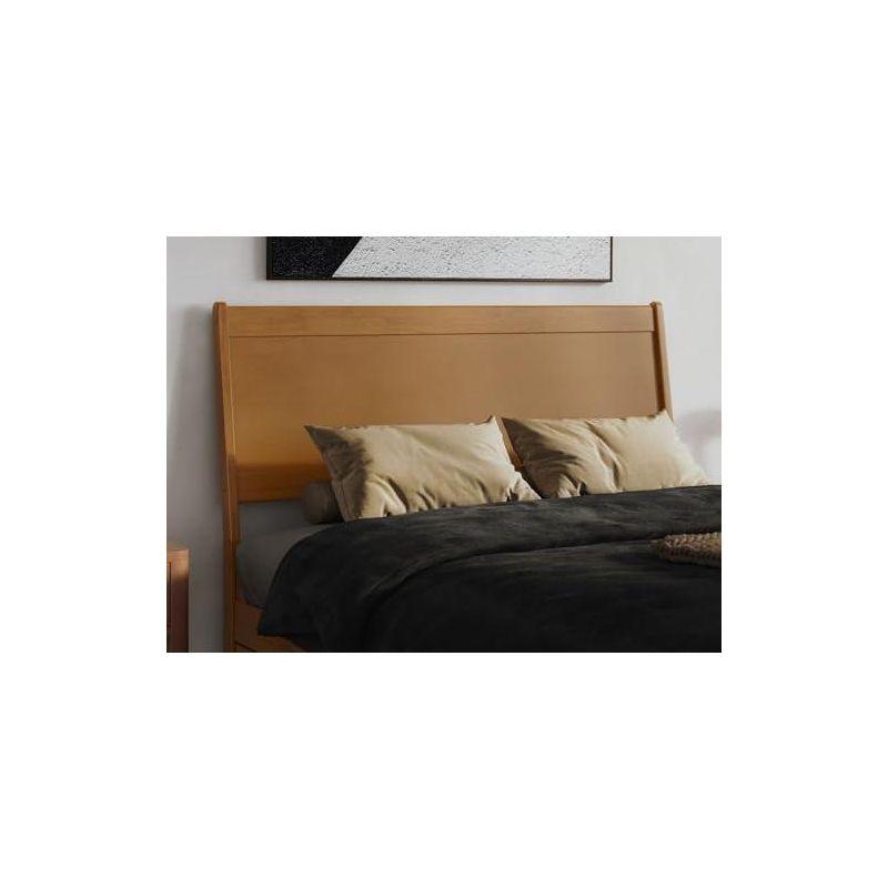 AFI Furnishings Casanova Queen Solid Wood Panel Headboard in White