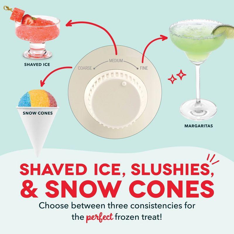 Dash Deluxe Shaved Ice and Slushy Maker - Cream