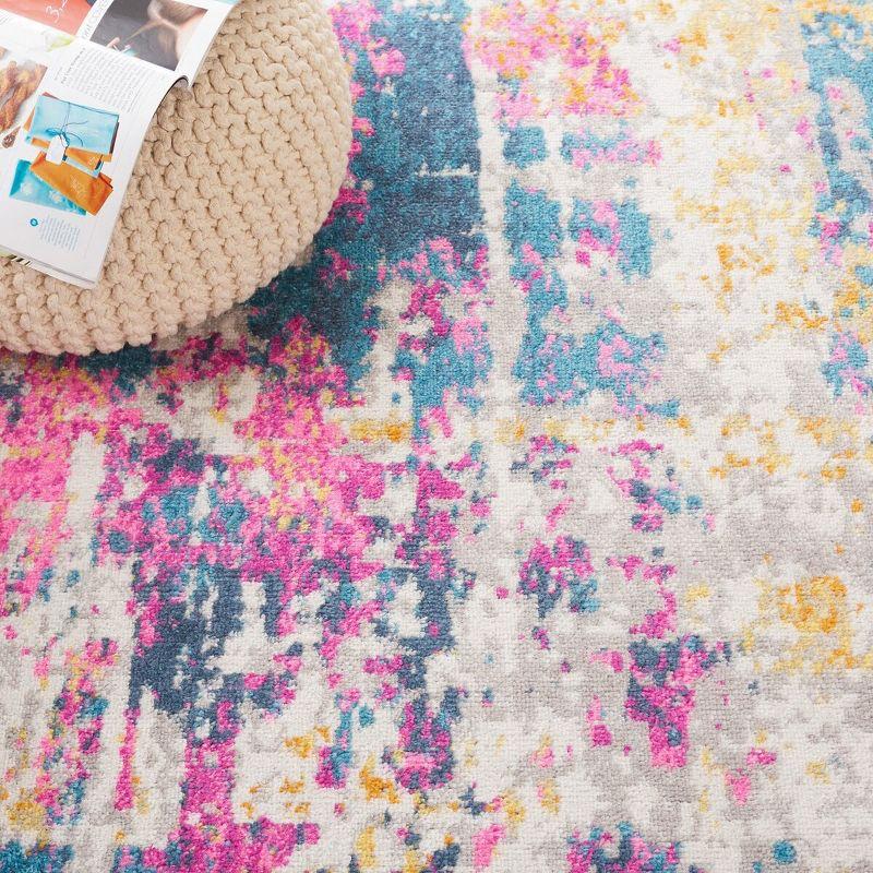Madison MAD143 Power Loomed Indoor Area Rug - Ivory/Blue - 8'x10' - Safavieh.