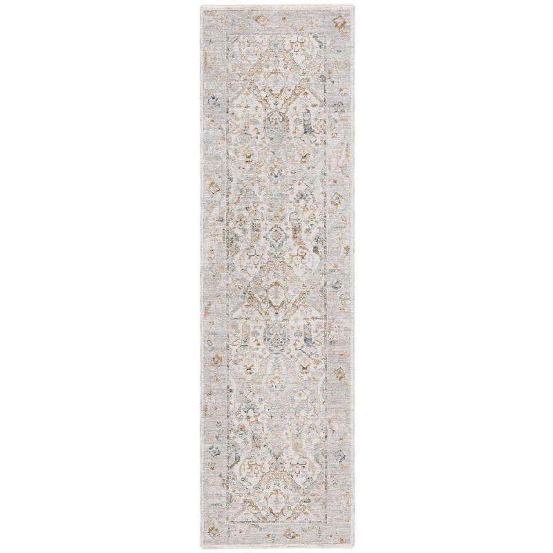 Hamilton HLT100 Power Loomed Runner Rug - Grey/Blue - 2'2"x8' - Safavieh.