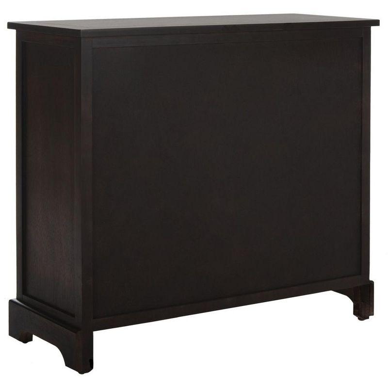 Herman Storage Unit with Wicker Baskets - Brown - Safavieh.