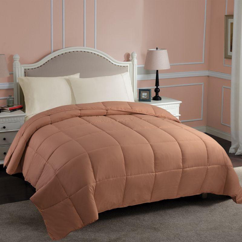 Superior Classic Comforter Reversible Medium Weight Down Alternative Bedding