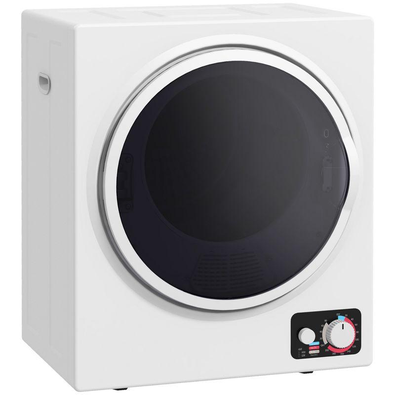HomCom 1.5 Cubic Feet Vented Electric Stackable Dryer