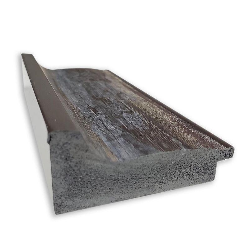 Amanti Art Alta Rustic Char Picture Frame Opening Size 24x36 in.