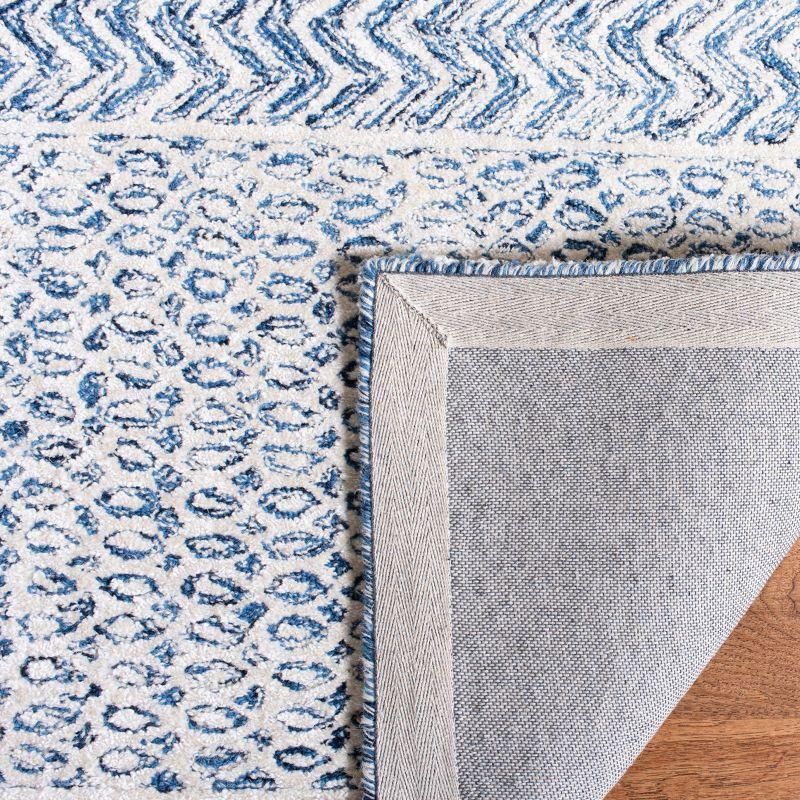 Glamour GLM538 Hand Tufted Indoor Accent Rug - Navy/Ivory - 3'x5' - Safavieh