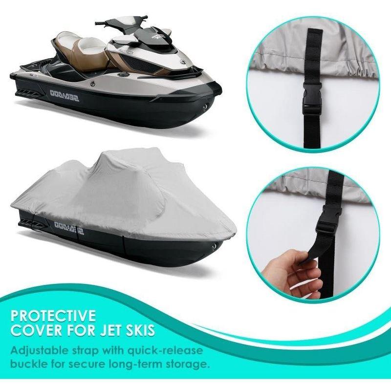 Elastic Mildew Resistant Watercraft Cover By Pyle