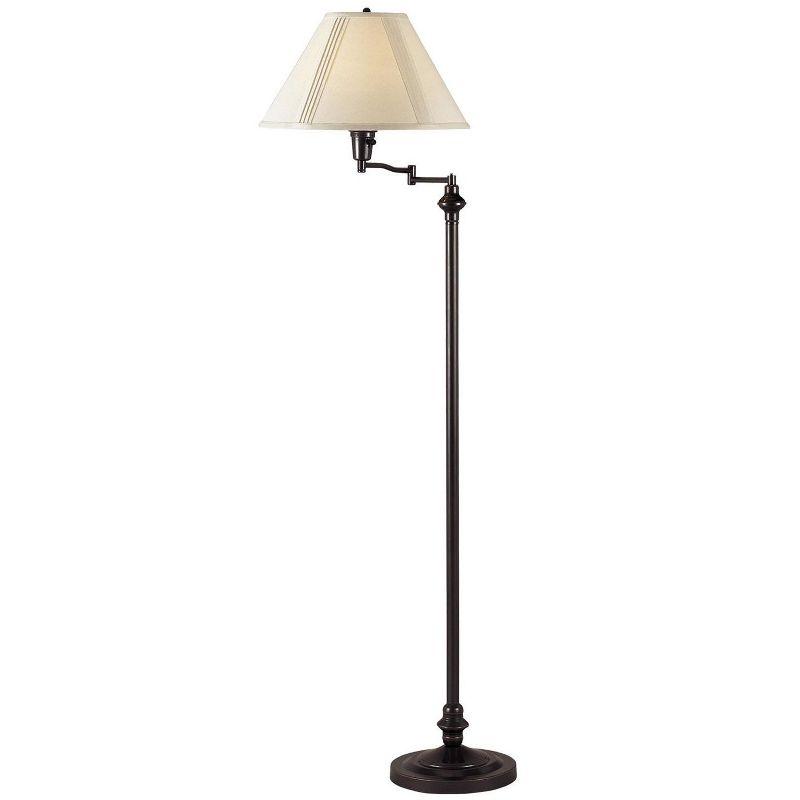 Cal Lighting 150W 3 Way Swing Arm Floor Lamp