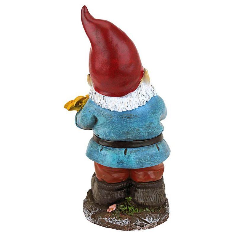 Garden Gnomes Sunflower Sandra Statue