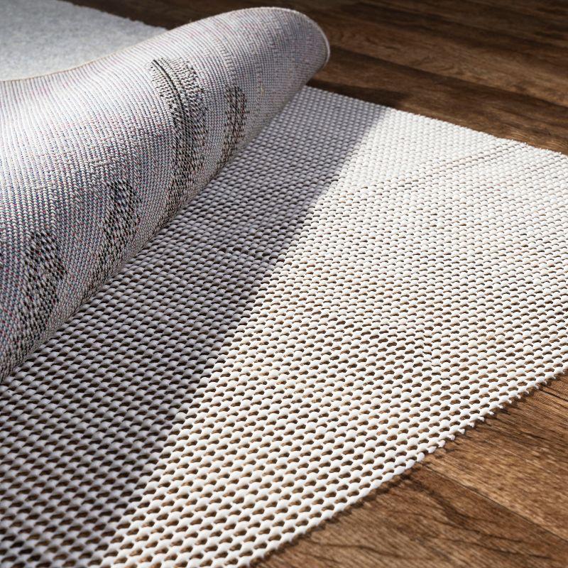 JONATHAN Y Ultra Stop Cream 12 ft. x 18 ft. Rug Pad