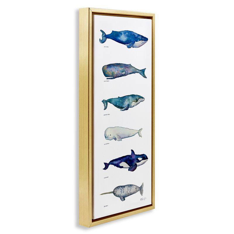 Stupell Industries Maritime Sea Life Chart, 11" x 25"