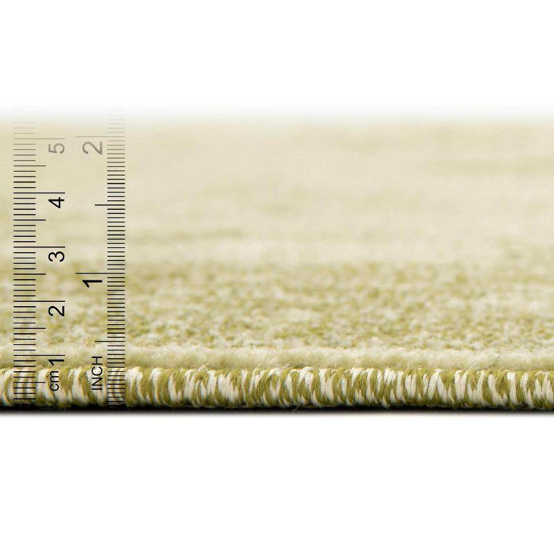 Unique Loom 7' 1 x 10' 0 Light Green La Jolla Floral Area Rug