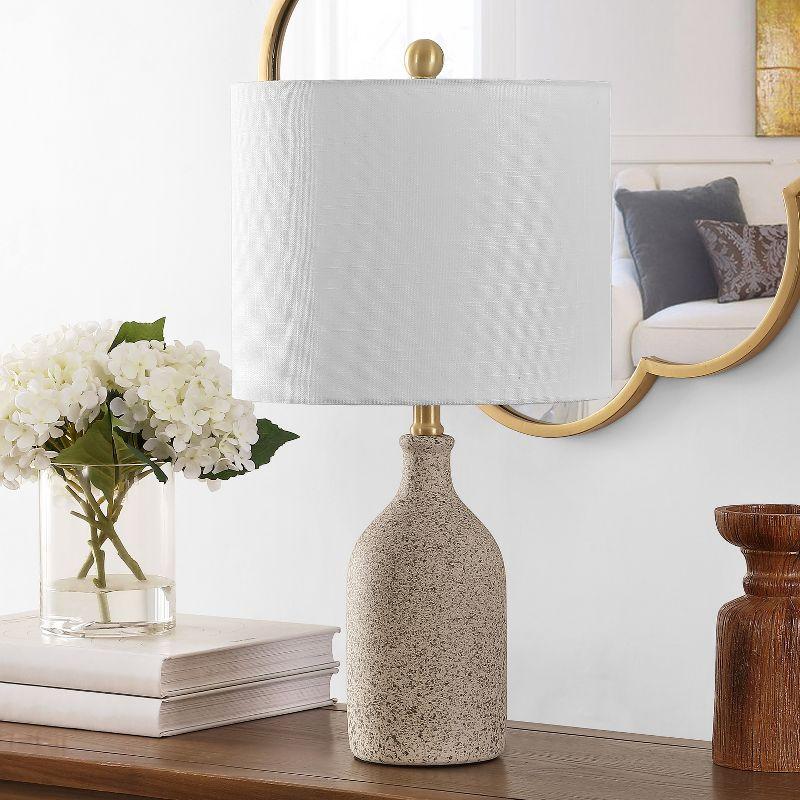 Gunnar Ceramic Table Lamp - Sandy - Safavieh.