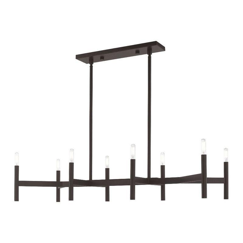 Livex Lighting Copenhagen 8 - Light Chandelier in  Bronze