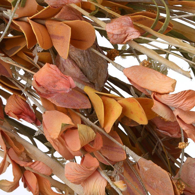 22" Autumn Wild Flowers Artificial Wreath - National Tree Company