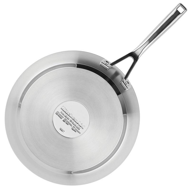 3-Ply Stainless Steel and Aluminum Non-Stick Cookware Set