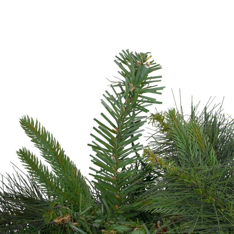 Northlight Seasonal 6' x 14" Pre-Lit Ashcroft Cashmere Pine Artificial Christmas Garland - Warm White LED Lights