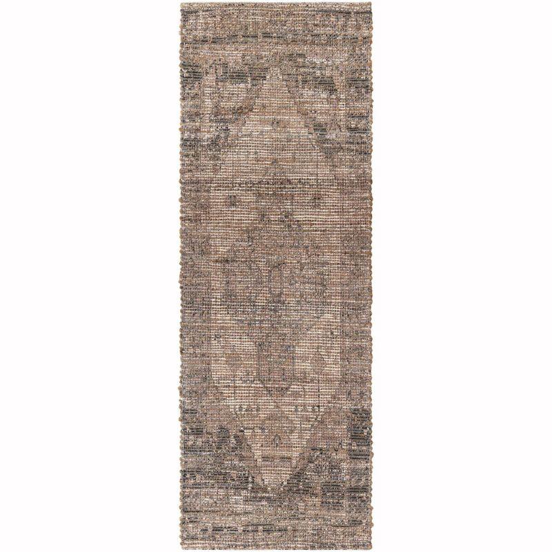 Unique Loom 2' 2 x 6' 1 Chenille Jute  Runner Rug