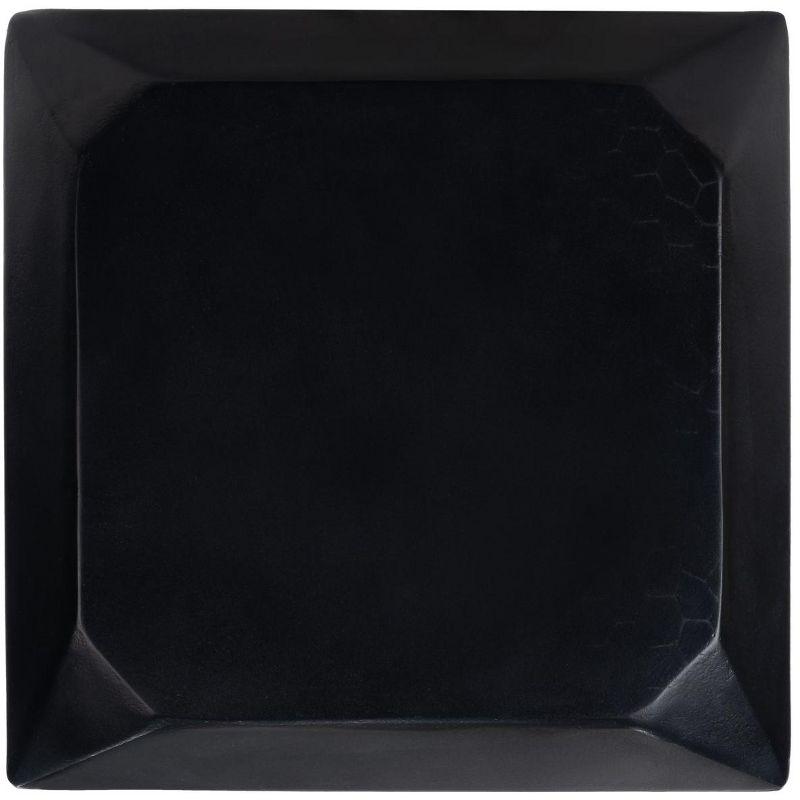 Conan Concrete Accent Stool - Indoor/Outdoor - VNN1030 - Black - Safavieh