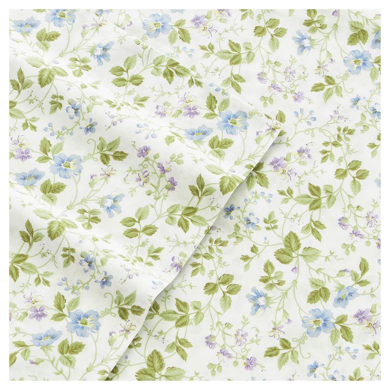 Laura Ashley Sateen Cotton Printed Sheet Sets